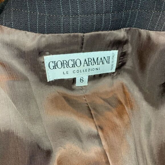 Giorgio Armani pin stripe blazer - Picture 6 of 6